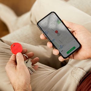 Chipolo - Red 'Chipolo One' Bluetooth Item Finder