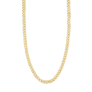 Pilgrim - Heat Gold Recycled Chain Necklace & Pearl