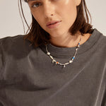 Load image into Gallery viewer, Pilgrim - Care Silver Plated Crystal &amp; Pearl Necklace
