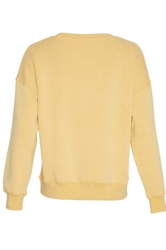 Moss Copenhagen - Dalvina Ima Q Sweatshirt | Reed Yellow