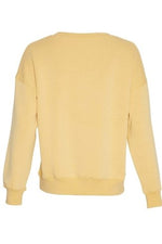 Load image into Gallery viewer, Moss Copenhagen - Dalvina Ima Q Sweatshirt | Reed Yellow
