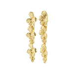 Load image into Gallery viewer, Pilgrim - Echo Gold Recycled Long Earrings
