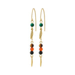 Load image into Gallery viewer, Pilgrim - Echo Gold Recycled Chain Earrings
