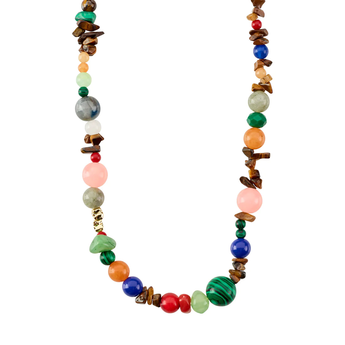 Pilgrim - Echo Gold & Multi Coloured Necklace