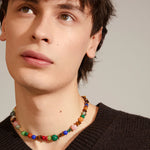 Load image into Gallery viewer, Pilgrim - Echo Gold &amp; Multi Coloured Necklace
