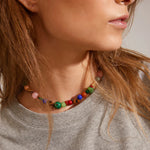Load image into Gallery viewer, Pilgrim - Echo Gold &amp; Multi Coloured Necklace
