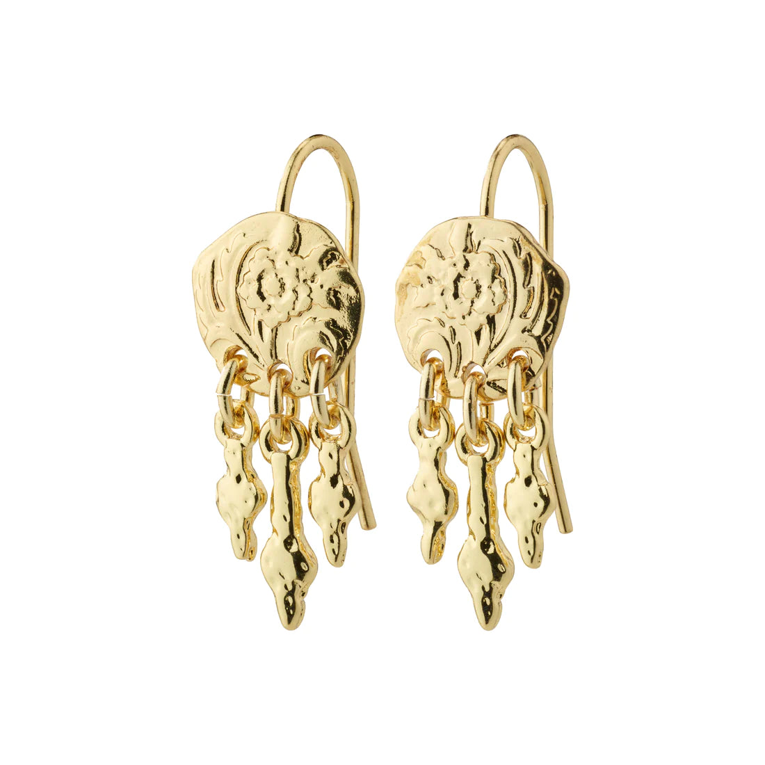Pilgrim - Stefania Gold Recycled Earrings