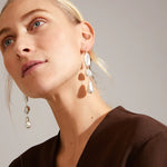 Load image into Gallery viewer, Pilgrim - Luiza Silver Long Pearl Earrings
