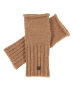 Fraas - Sustainability Edition Knitted Wrist Warmers in Ginger Root