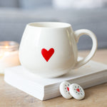 Load image into Gallery viewer, Something Different - Love Heart Hidden Message Ceramic Mug
