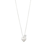 Load image into Gallery viewer, Pilgrim - Sophia Silver Plated Heart Necklace
