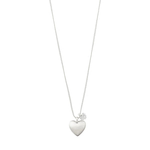 Pilgrim - Sophia Silver Plated Heart Necklace