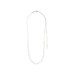 Load image into Gallery viewer, Pilgrim - Berthe Silver Pearl Necklace

