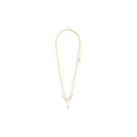 Load image into Gallery viewer, Pilgrim - Sia Gold Plated 2-in-1 Necklace
