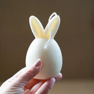 Goki Candle - Easter Bunny 2 Ears Up | Green Fresh Linen