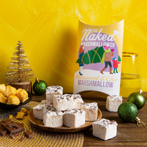 The Naked Marshmallow Co - Honeycomb & Choc Festive Gourmet Marshmallows