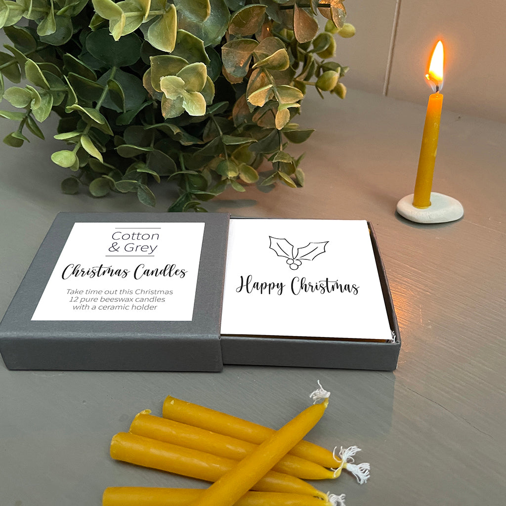 Cotton & Grey - Christmas Candles