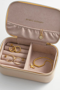 Estella Bartlett - Taupe Woven Mini Jewellery Box