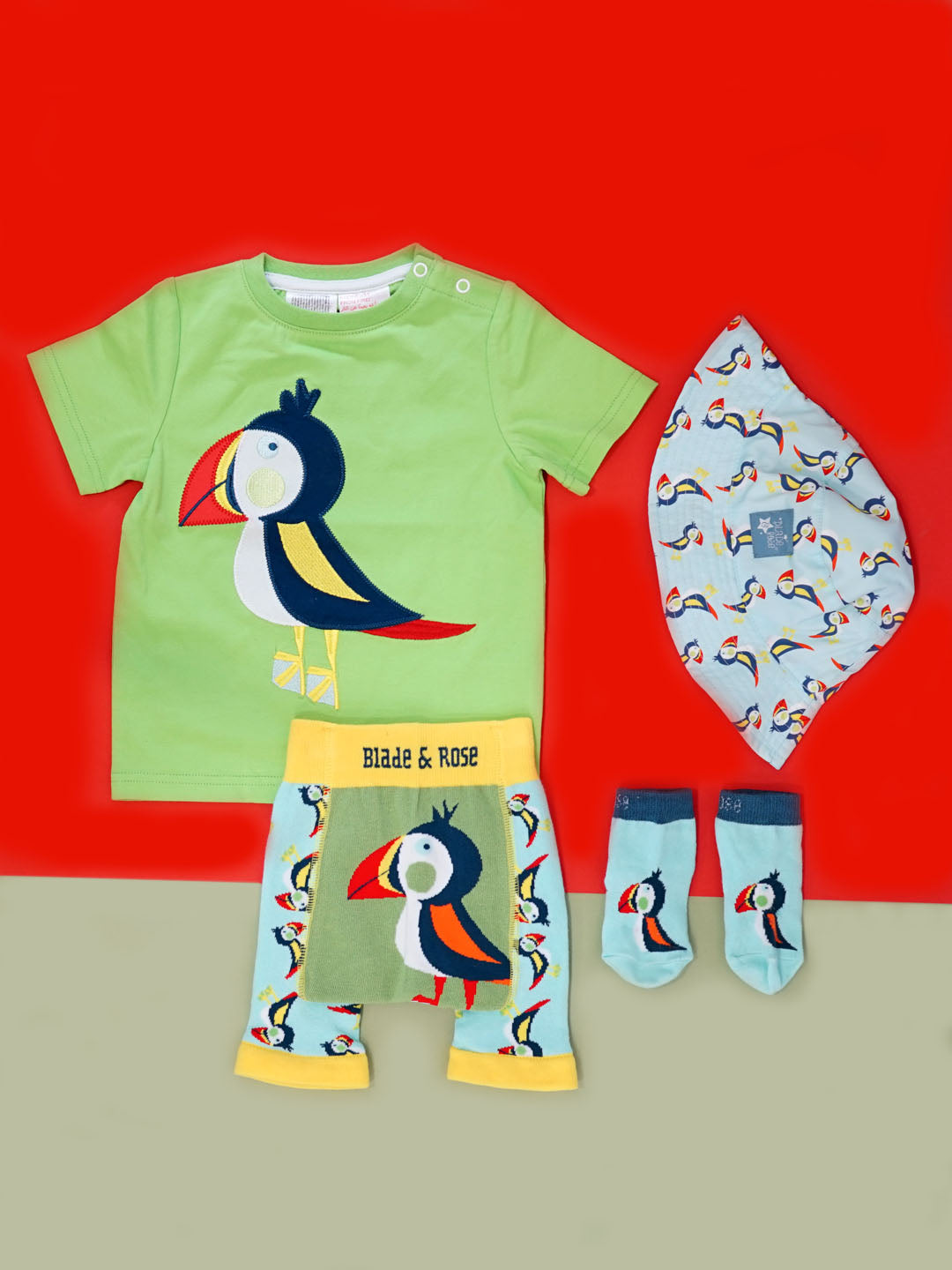 Blade & Rose - Finley the Puffin Socks