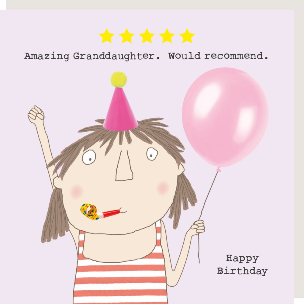Rosie Made A Thing - Card | Five Star Granddaughter