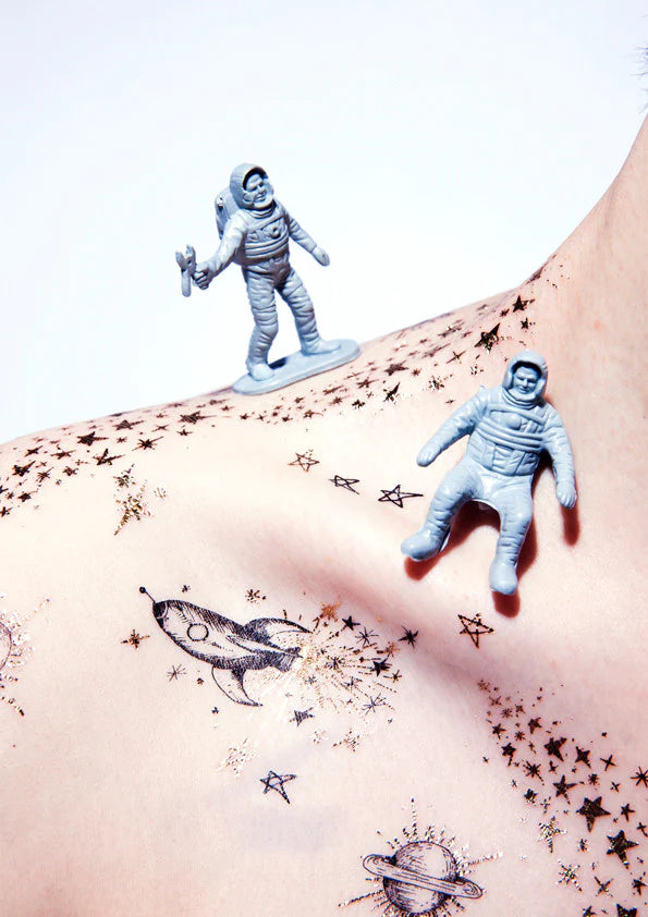 Paperself - Galaxy Temporary Tattoos