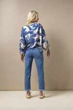 Load image into Gallery viewer, One Hundred Stars - Short Kimono | Giant Willow Blue
