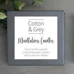 Load image into Gallery viewer, Cotton &amp; Grey - Mindfulness Candles

