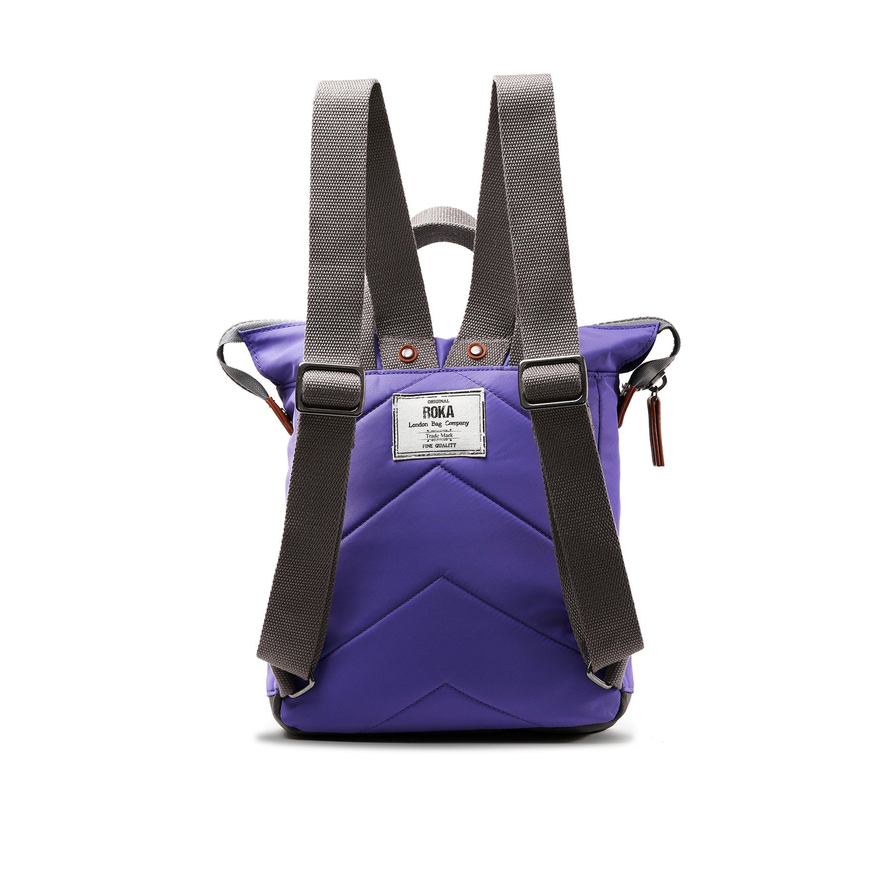 Roka London - Bantry B Small Sustainable Backpack Peri Purple