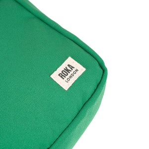 Roka London - Bond Recycled Canvas Bag | Mountain Green