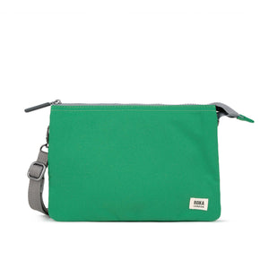 Roka London - Carnaby Recycled Canvas Bag | XL Mountain Green