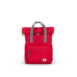 Load image into Gallery viewer, Roka London - Canfield B Small Sustainable Backpack in Mars Red
