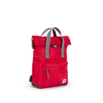 Load image into Gallery viewer, Roka London - Canfield B Small Sustainable Backpack in Mars Red
