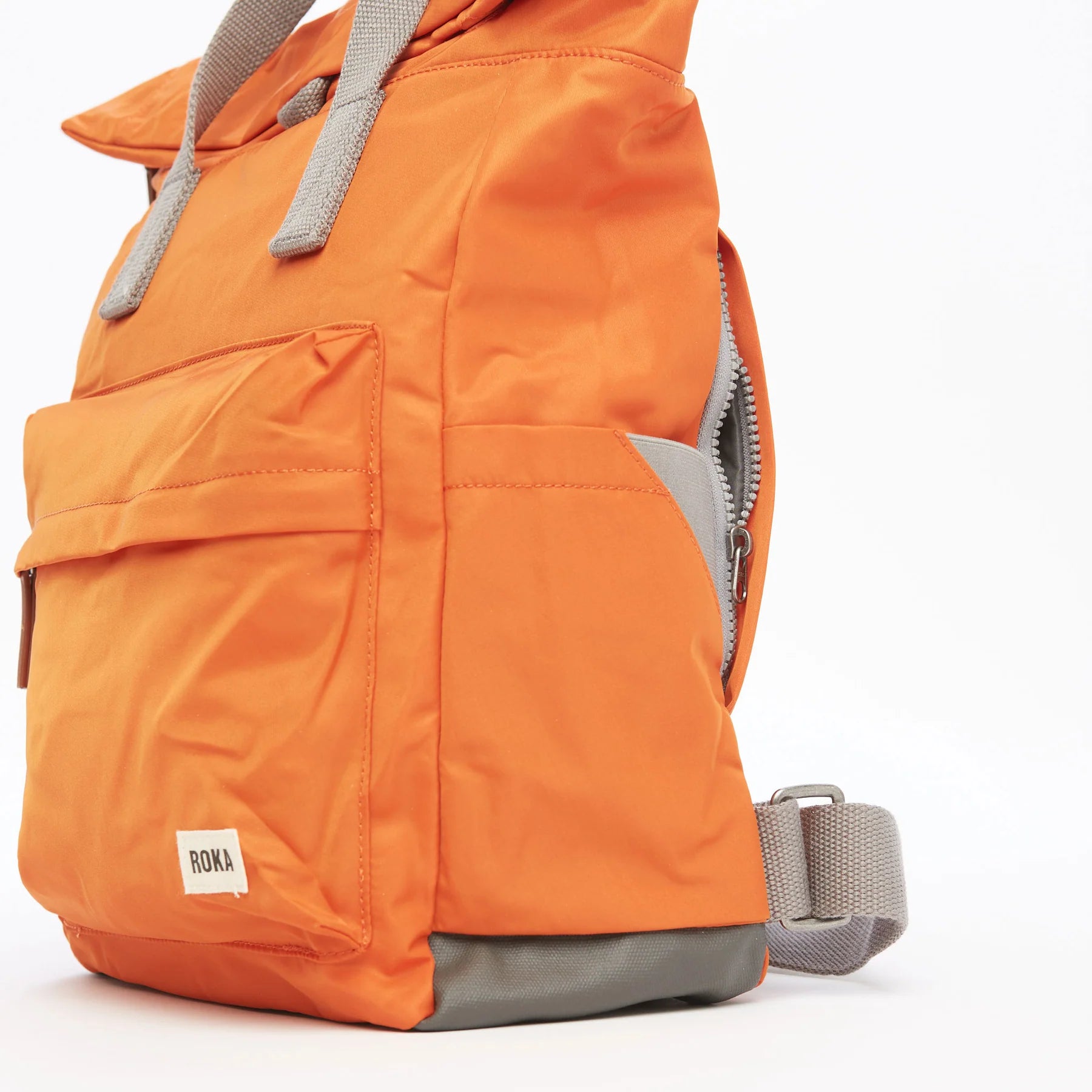 Roka London - Canfield B Medium Backpack Burnt Orange