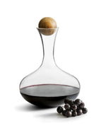 Load image into Gallery viewer, Sagaform - Wine carafe with oak stopper

