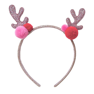 Rockahula - Jolly Pom Pom Reindeer Children's Headband