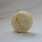 Load image into Gallery viewer, Goki Candle - Sun &amp; Moon Soy Wax Candle | Ivory Marshmallow
