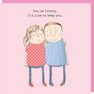 Rosie Made A Thing - Card | You're Lovely