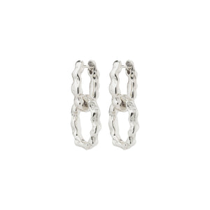 Pilgrim - Reflect Silver Plated Recycled Earrings