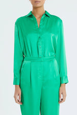 Load image into Gallery viewer, Lolly&#39;s Laundry - Green Kayla Shirt
