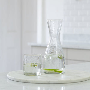 Grand Illusions - Rambling Vine Etched Carafe
