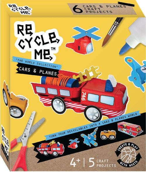 ReCycleMe - Cars & Planes Craft Kit