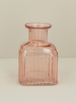 Load image into Gallery viewer, Gisela Graham - Pink Glass Square Vase
